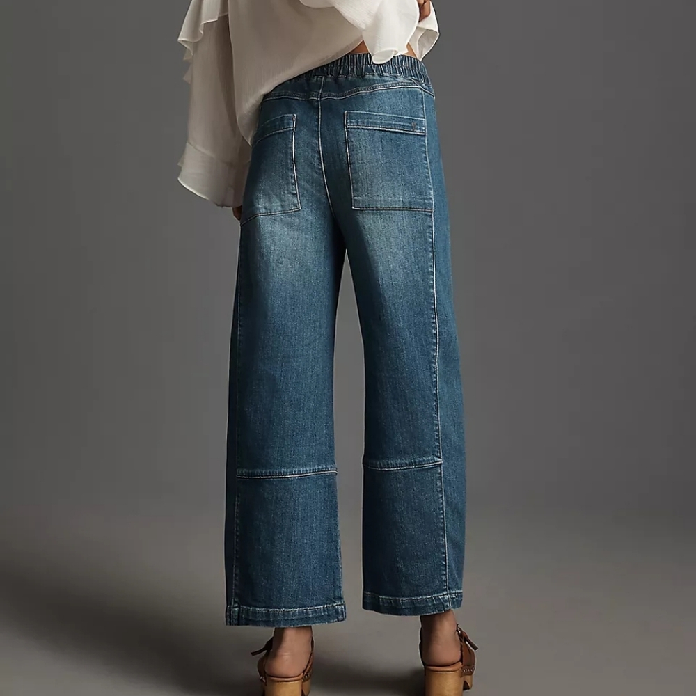 Pilcro Pull-on Barrel Jeans - Picture 3 of 10